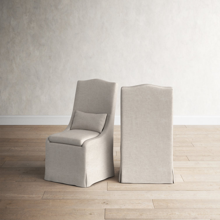 Benny Upholstered Solid Back Dining Chair & Reviews Birch Lane